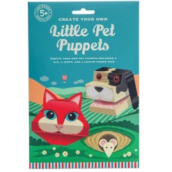 Create Your Own Little Pet Puppets