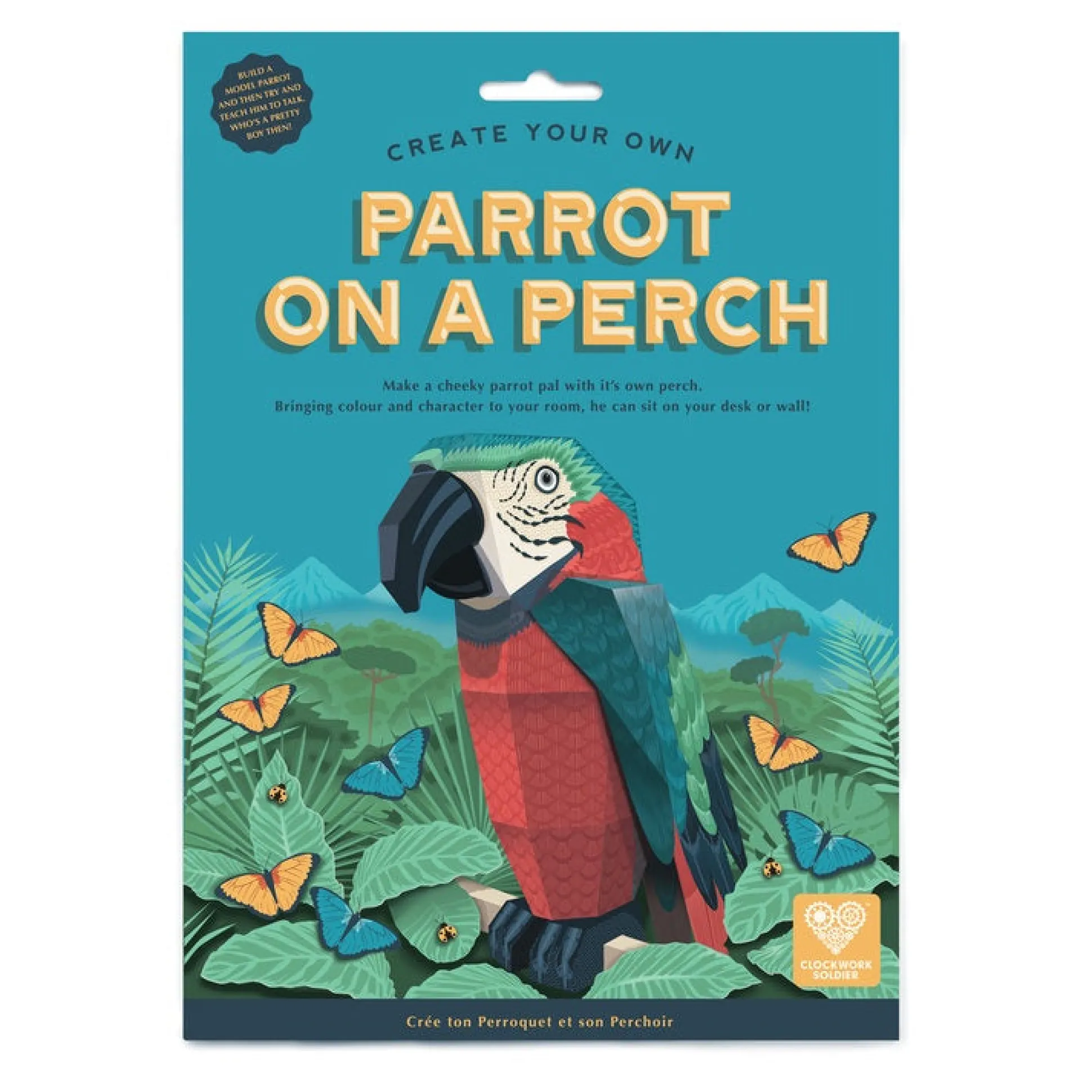Create Your Own Parrot On A Perch