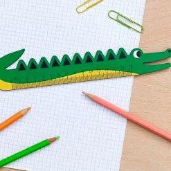 Crocodile Wooden Ruler