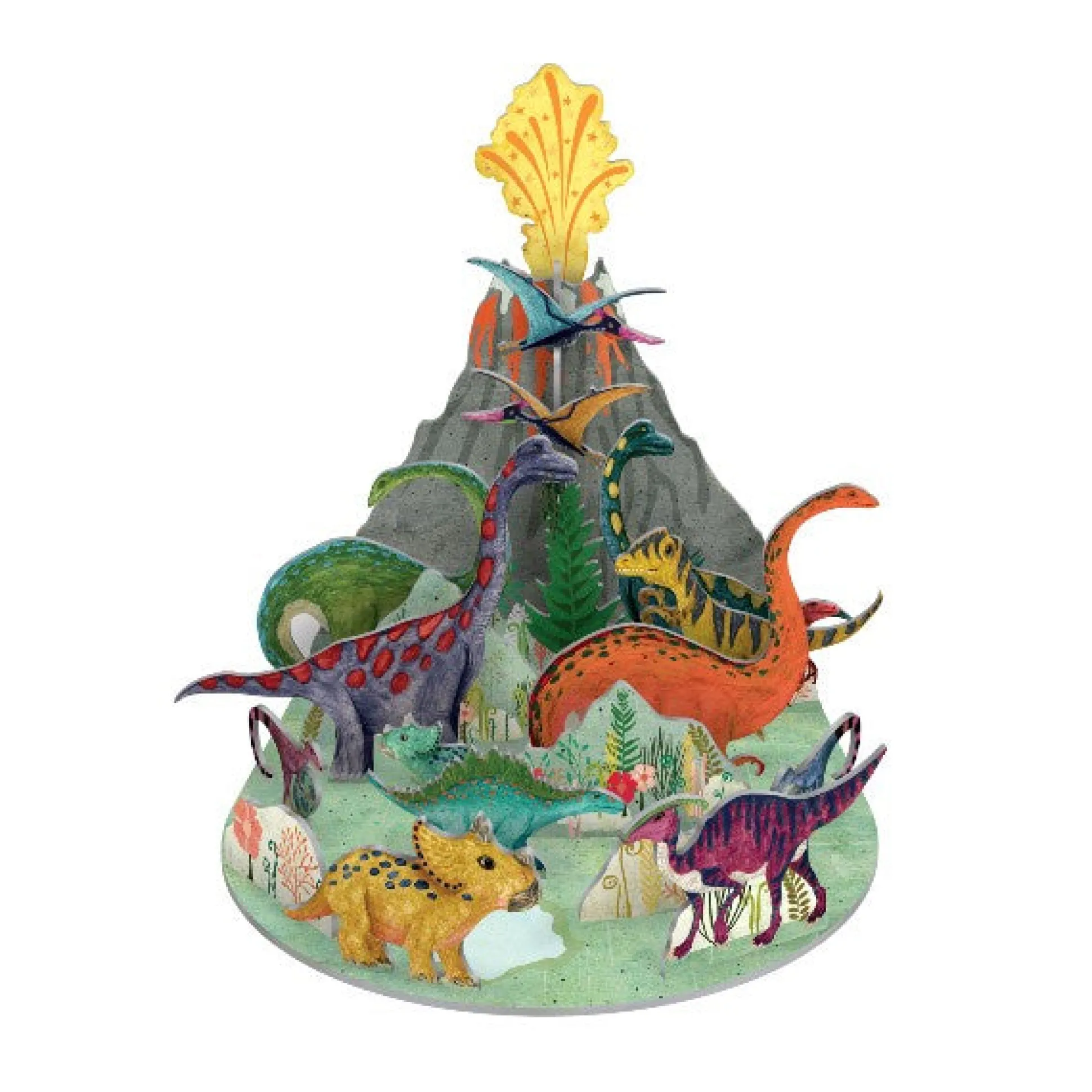 Dino Mighty Pop And Slot Decoration