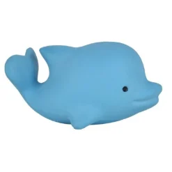 Dolphin Rubber Rattle And Bath Toy