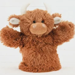 Highland Coo Hand Puppet