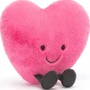 Jellycat Amuseable Pink Heart Large