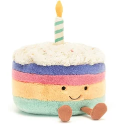 Jellycat Amuseable Rainbow Birthday Cake Large