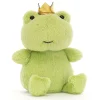 Jellycat Crowning Croaker Green Frog