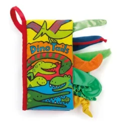 Jellycat Dino Tails Soft Book