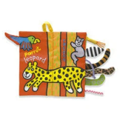 Jellycat Jungly Tails Soft Book