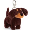 Jellycat Otto Sausage Dog Bag Charm