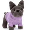 Jellycat Sweater French Bulldog Purple
