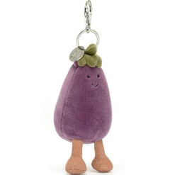 Jellycat Vivacious Aubergine Bag Charm