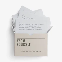 Know Yourself Prompt Cards