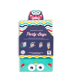 Monster Puppet Party Bags Pack Of 8