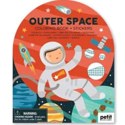 Outer Space Colouring Book & Stickers