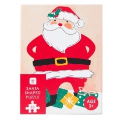 Santa Shaped Puzzle