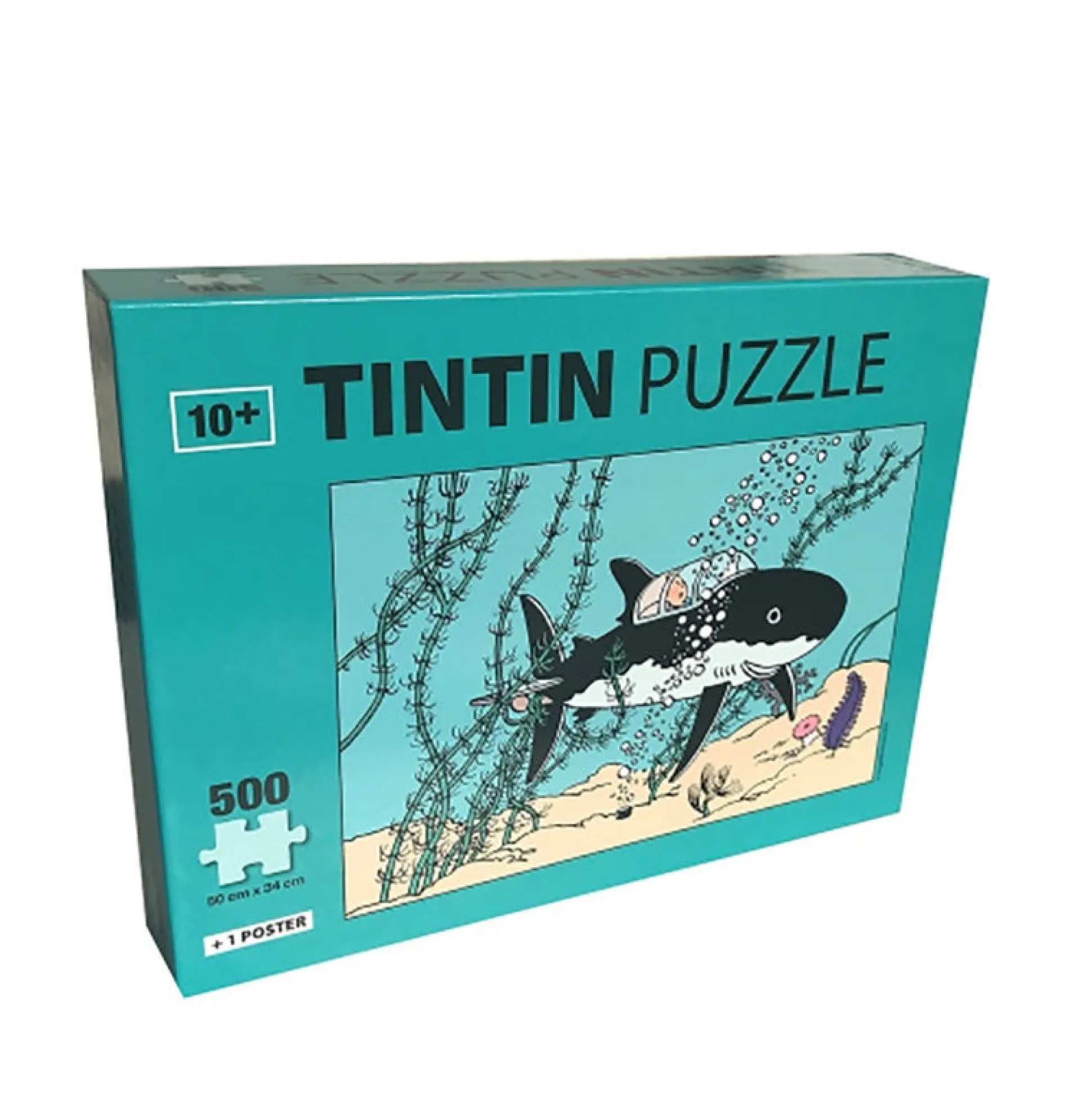 Tintin Shark Submarine Jigsaw